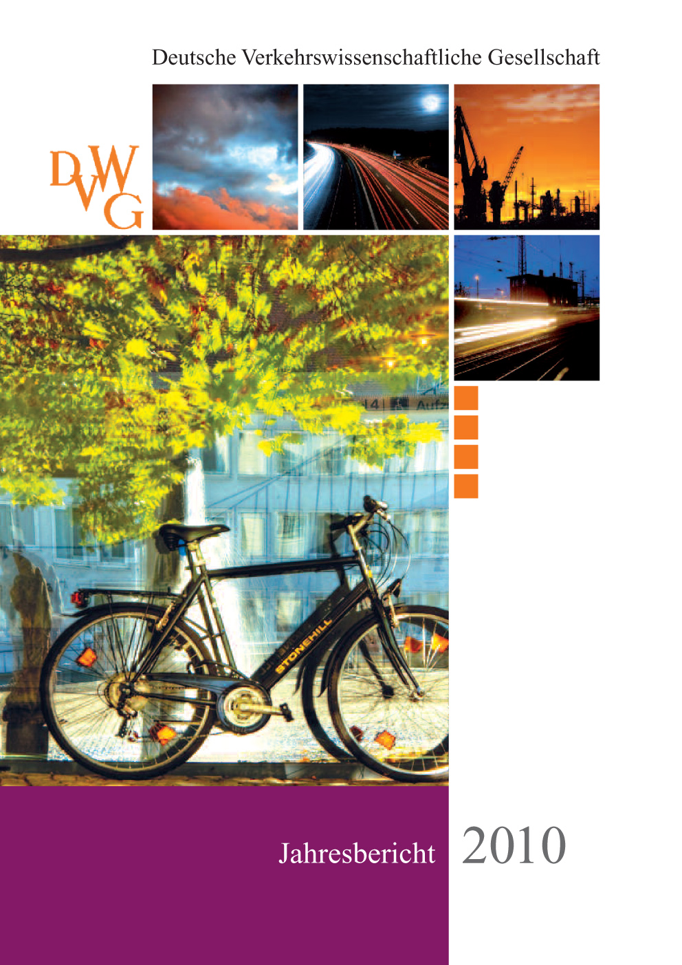 Deckblatt des Jahresberichts der DVWG 2010