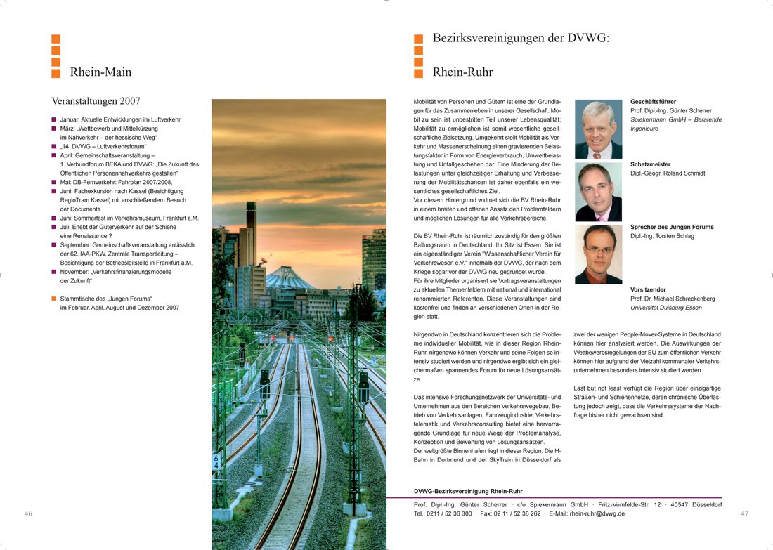 Design Jahresbericht DVWG 2007, Innenseiten2