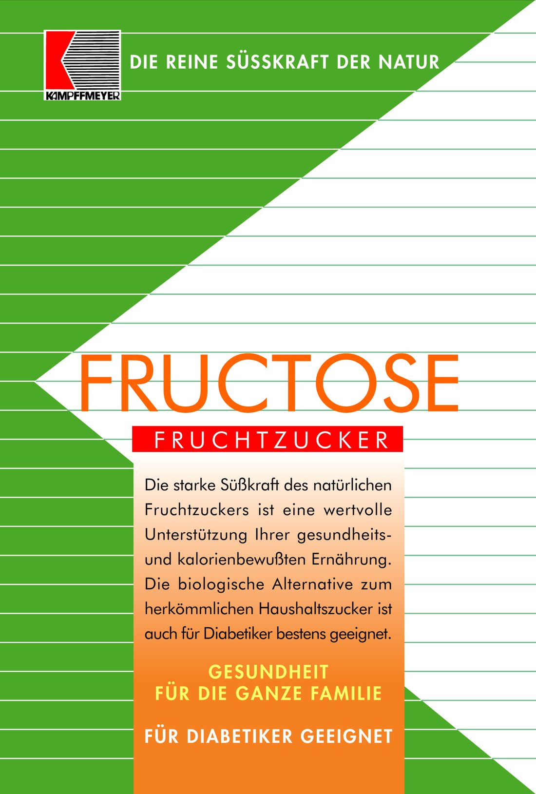 Abbildung Verpackung Fructose